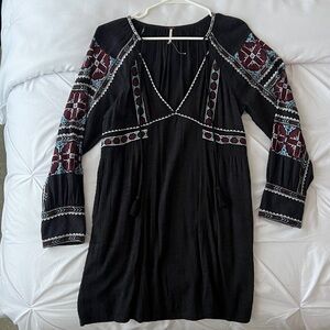 Free People long sleeve dress/coverup